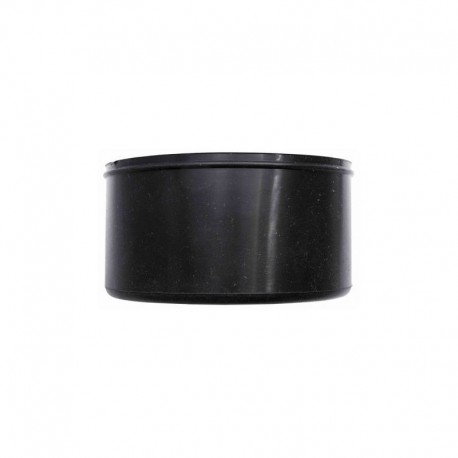 Condensdop siliconen zwart, diameter Ø100