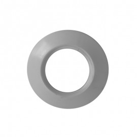 Rozet siliconen wit, diameter Ø80