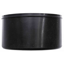 Condensatie cap zwart, diameter Ø80mm.