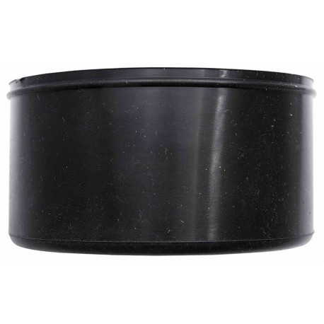 Condensatie cap zwart, diameter Ø80mm.